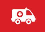 Graphic of an ambulance